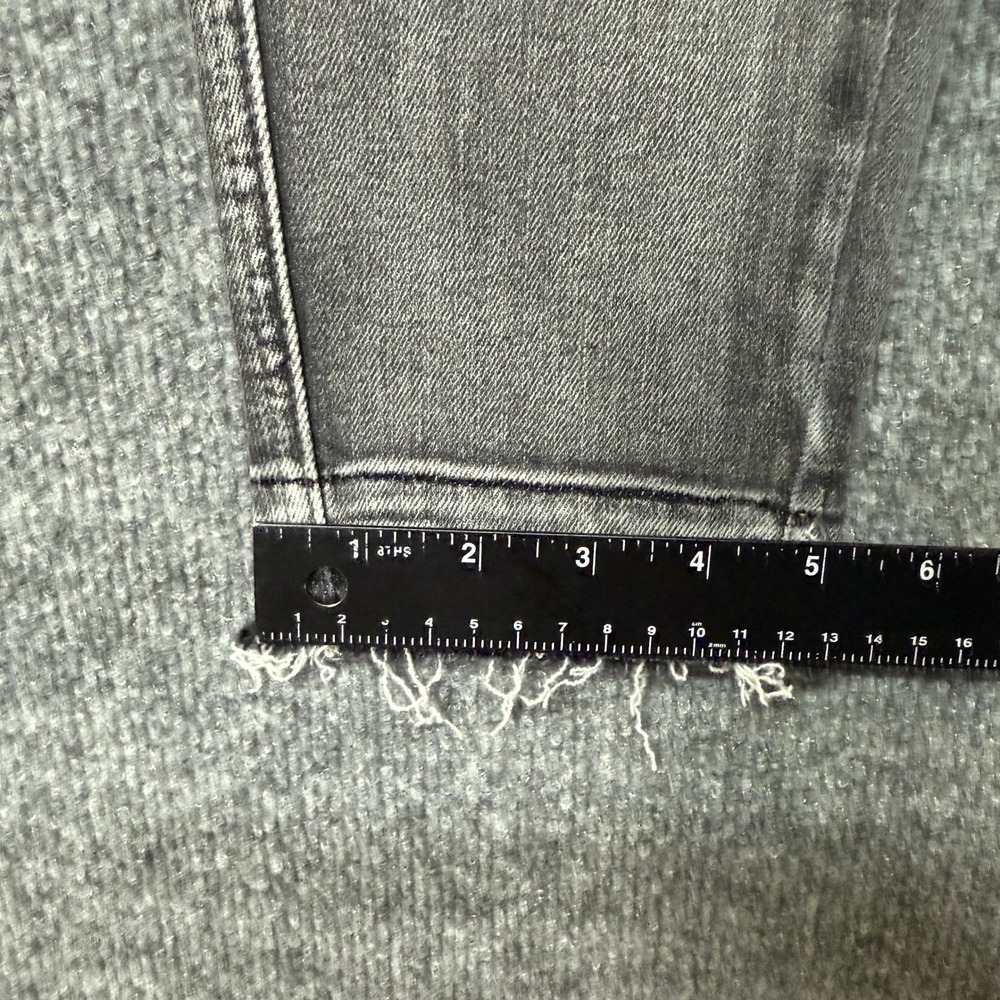 Judy Blue Jeans Womens 5 27 Gray Skinny Distressed Frayed Released Hem High Rise - Picture 5 of 15